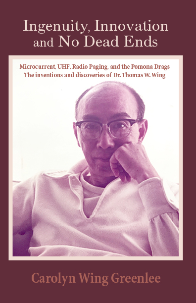 Book cover with photo of Thomas Wing.